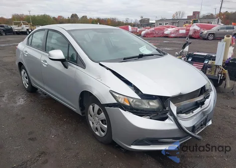 2013 Honda Civic Lx from USA, damaged, VIN 2HGFB2F57DH595905